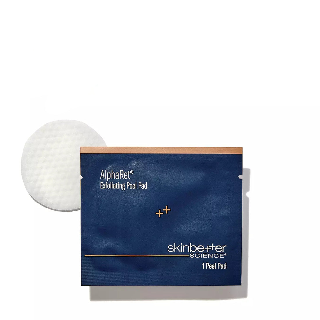 AlphaRet Exfoliating Peel Pad by skinbetter science with packaging on a white background