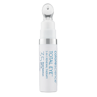 Colorescience Total Eye 3-in-1 Renewal Peptide Therapy bottle on a white background
