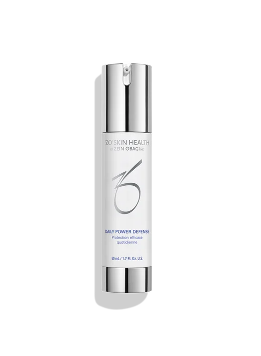 Skincare bottle labeled 'ZO Skin Health' on a white background