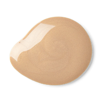 Beige spf swatch on a white background