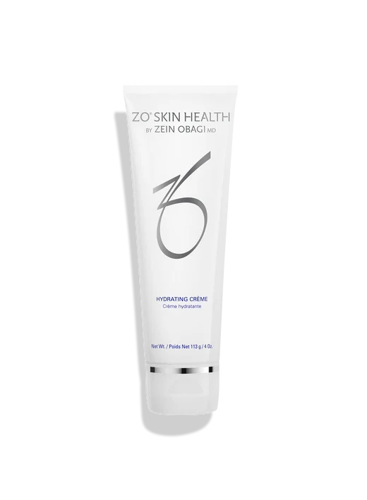 ZO Skin Health Hydrating Creme tube on a white background